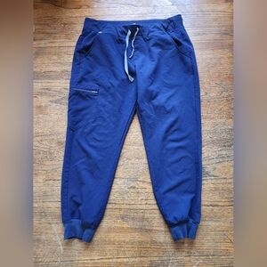 Navy FIGS Large Petite Joggers
